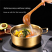 H-Selling Korean-Style Instant Small H Noodle Cooking Same Style Household Double Ear With Lid Soup Seafood_maomaolike.com