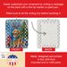 Golden Retriever Christmas Reindeer Porcelain Ornament Christmas Tree Hanging Decorations For Home Christmas Holiday, Rectangle, Gift, Multicolor_maomaolike.com