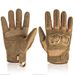 Camouflage tactical gloves dedicated CS exoskeleton protection five finger touch screen anti collision non slip wear resistant outdoor cycling gloves_maomaolike.com