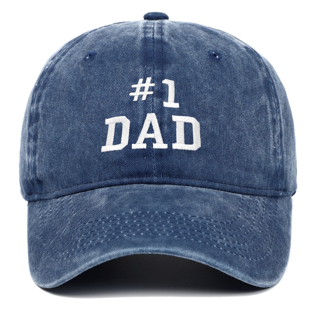 Unisex DAD alphabet embroidered hat cartoon retro do old soft-top washed baseball cap_maomaolike.com