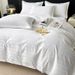 Homestay Stripe Fly Edge Style Four-Piece Linen Hotel 4-Piece Set Cross-Border Trade_maomaolike.com