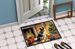 Australian Cattle Dog Cozy Christmas Doormat Front Door Mat Indoor Outdoor Rugs For Entryway, Non Slip Washable Low Pile, 24H X 36W_maomaolike.com