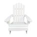 Outdoor Or Indoor Wood Children Adirondack Chair,white_maomaolike.com