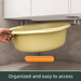 Trendy Clean Kitchen Storage Hanging Organizer No-Drill Wall-Mounted Pot Lid Under Cabinet Cutting Board Rack_maomaolike.com
