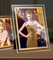 Transparent Glass A4 Empty Frame, Simple Six-compartment Stand, Photo And Certificate Display Frame Wholesale_maomaolike.com