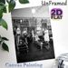 Vintage Pilates Studio Painting Poster, Monochrome Retro Fitness Scene Poster, Nostalgic Fitness-themed Decor Suitable For Gym, Home Workout Space_maomaolike.com
