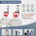 For Hanging Heavy 42 Pounds (Max.) 8 Small Size Hooks, Nainless Wall Hangers Self-adhesive Traceless Transparent Detachable Waterproof Rust-proof Bathroom Kitchen Home A Variety Of Uses_maomaolike.com