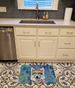 American Eskimo Hippie Dawg Memory Foam Kitchen Mat Machine Washable Anti-Fatigue Mat Cushion Comfort Bath Mat Or Kitchen Rug_maomaolike.com