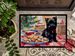 Cairn Terrier Christmas Cookies Doormat Front Door Mat Indoor Outdoor Rugs For Entryway, Non Slip Washable Low Pile, 24H X 36W_maomaolike.com