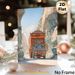 Decorated Truck Mountain Gorge Painting Poster, Vibrant Artistic Style Poster, Colorfully Adorned Truck Navigating Narrow Rocky Gorge With Snow-capped_maomaolike.com