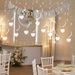 13 Pcs Wedding Decorations Set Include Just Married Garland And 12 Heart Hanging Streamers White Foil Spiral Ceiling Pendent Just Married Photo Banner For Wedding Bridal Shower Party Decoration_maomaolike.com
