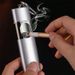Mini Keychain Pocket Ashtray With Lid Portable Outdoor Travel Cigarette Ash Accessory
_maomaolike.com