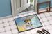Alaskan Klee Kai Hippie Dawg Doormat Front Door Mat Indoor Outdoor Rugs For Entryway, Non Slip Washable Low Pile, 24H X 36W_maomaolike.com