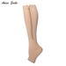 Women's Autumn Zipper Socks Compression Socks Sports Professional Shaping Pressure Socks _maomaolike.com