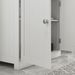 24' Pedestal Sink Bathroom Vanity Cabinet - White_maomaolike.com