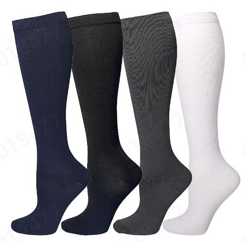 Spot casual outdoor skipping rope pressure socks adult sports socks sports color striped socks elastic socks compression socks combination_maomaolike.com