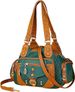 PU Leather Crossbody Bags For Women Medium Size Soft Leather Multi Pocket Shoulder Purses For Women Trendy Vintage_maomaolike.com