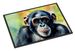 Chimpanzee Doormat Front Door Mat Indoor Outdoor Rugs For Entryway, Non Slip Washable Low Pile, 24H X 36W_maomaolike.com