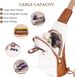 Small Sling Bag For Women Crossbody Bags For Women Trendy Leather Chest Waist Bag Mini Fanny Packs Cross Body Purse For Travel (Style B Off White)_maomaolike.com