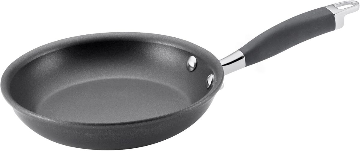 Anolon Advanced Home Hard Anodized Nonstick Frying Pan/Skillet, 10.25 Inch, Onyx_maomaolike.com