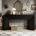 Console Table, Wooden Sofa Table Hallway Foyer Table_maomaolike.com