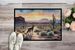 Desert Sunset Coyote Doormat Front Door Mat Indoor Outdoor Rugs For Entryway, Non Slip Washable Low Pile, 24H X 36W_maomaolike.com