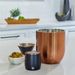 Stainless Steel Rocks Glass, Set Of 2 - Black_maomaolike.com