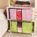 Ready Stock QUOKKA 65L Foldable Zipper Clothes Storage Bag, Large Capacity Organizer Container For Quilts Blankets Wardrobe Bedding Sorting
_maomaolike.com