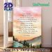 Inspirational Life Quote Painting Poster, Soft Watercolor Mountain Sunset Scene Poster, Encouraging Life Message Ideal For Home, Office, Living Room_maomaolike.com