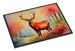 Deer Stag Doormat Front Door Mat Indoor Outdoor Rugs For Entryway, Non Slip Washable Low Pile, 24H X 36W_maomaolike.com