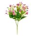 Artificial Rustic Style Bridal Bouquet, Wedding Decoration, Foam Gypsophila, Living Room Decorative Flowers_maomaolike.com