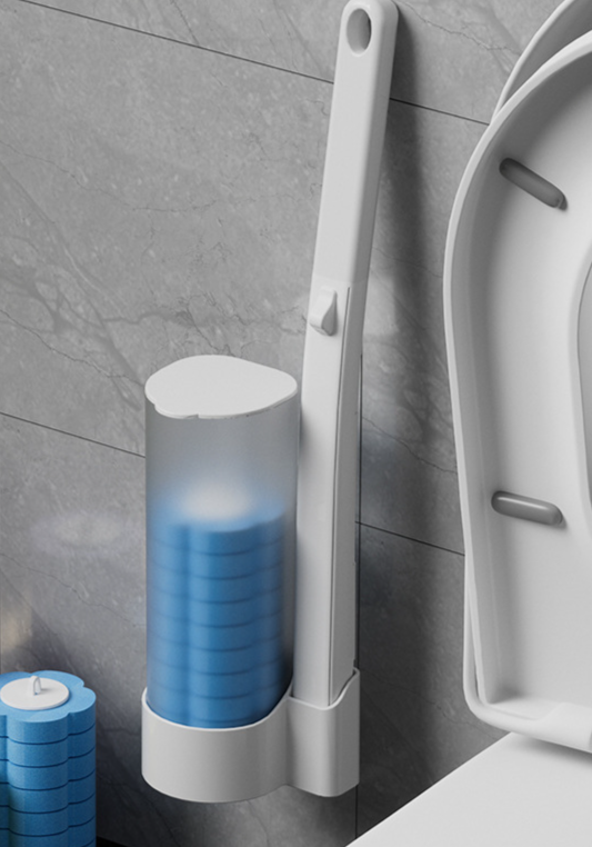 Disposable For Home Use, No Dead Angle Toilet Brush, Replacement Bathroom Cleaning Magic Brush Head, Stain Removal_maomaolike.com