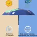 Automatic Umbrella Dinosaur Umbrella Sun Protection And Wind Edge Reflective Strip Non-springback Design Travel Folding Umbrella_maomaolike.com