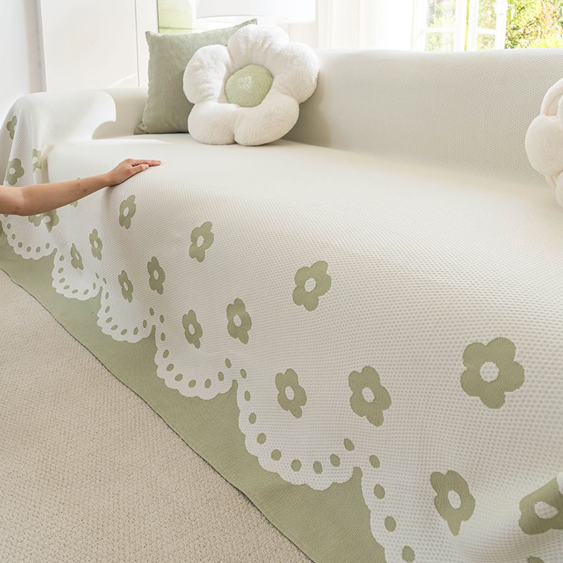 Simple And Elegant Cool-touch Cover Cloth 2026 New Summer One-piece Slipcover Sofa Cushion Blanket_maomaolike.com