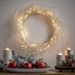 24" PAPER Wreath WITH LED LIGHTS_maomaolike.com