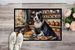 Bearded Collie Fall Kitchen Pumpkins Doormat Front Door Mat Indoor Outdoor Rugs For Entryway, Non Slip Washable Low Pile, 24H X 36W_maomaolike.com