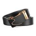 HOT JIFANPAUL New Fashion Automatic Buckle Business Genuine Leather Jeans High Quality Men's Belt No Gift Box_maomaolike.com