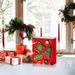 12-Pack Red Christmas Gift Bags Assorted Sizes With Handles Trees, Cartoon Holiday Birthday, And Parties, 12Pcs_maomaolike.com