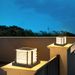 Outdoor Solar Powered Post Light, Outdoor LED Cap Light For Garden Patio Lawn Yard Terance_maomaolike.com