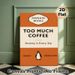 Retro Penguin-Inspired Coffee Themed Painting Poster, Minimalist Typographic Poster, Witty Coffee-related Text Design, Suitable For Home Kitchen_maomaolike.com