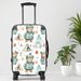Bear9 Luggage, 20/24/28 Inch Luggage, Carry-On, Custom Luggage, Luggage Set, Suitcase, Travel, Vacation, Cabin Suitcase, Custom Suitcase, Personalized Luggage_maomaolike.com
