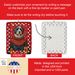 Bearded Collie Holiday Christmas Porcelain Ornament Christmas Tree Hanging Decorations For Home Christmas Holiday, Rectangle, Gift, Multicolor_maomaolike.com
