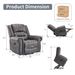 Futon Sofa Bed, Velvet Futon Couch For Living Room, Recliner Sleeper Sofa Bed With 2 Cup Holders, Removable Armrests, Metal Legs, Charcoal Gray_maomaolike.com