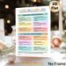 Screen Time Balance Chart Painting Poster, Vibrant Structured Infographic Poster, Offers Clear Guidelines For Balanced Digital & Offline Life_maomaolike.com
