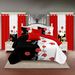 9 Piece In A Bag Thick Touch Bed Cover Curtain Set, Upgraded Luxury Bedspread Set, Bamboo Microfiber All Season Bedding-Set For Home, RV Beding, Boys And Girls Gifts With Gift Bag_maomaolike.com