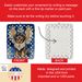 Tibetan Mastiff My Angel Porcelain Ornament Christmas Tree Hanging Decorations For Home Christmas Holiday, Rectangle, Gift, Multicolor_maomaolike.com