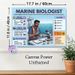 Marine Biologist Educational Painting Poster, Informative Graphic Career Guide Poster, Offers Marine Science Career Insights Suitable For Classroom_maomaolike.com