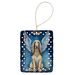 Afghan Hound My Angel Porcelain Ornament Christmas Tree Hanging Decorations For Home Christmas Holiday, Rectangle, Gift, Multicolor_maomaolike.com