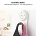 80PCS Plastic Seamless Nails Type Optional Painting Frame Invisible Hanger Seamless Hooks Nail Wall Seamless Photo Frame Nails_maomaolike.com