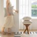 Cream Style Sofa Pillow Cover Ins Style Nordic Living Room Decorative Pillow Bedside Cushion Bed Back Pillow Soft_maomaolike.com